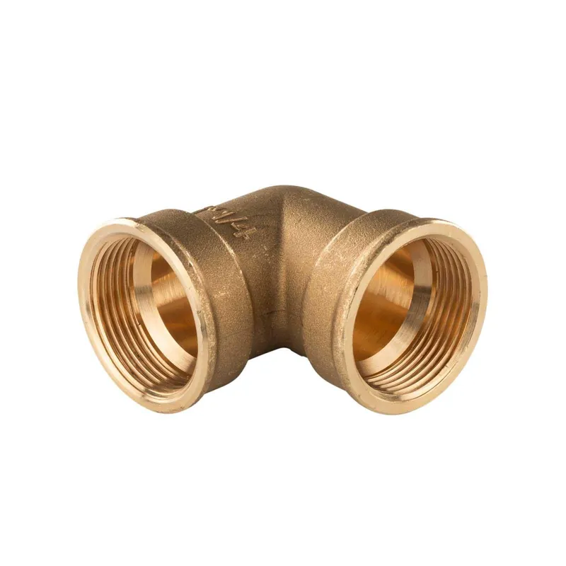 Messing Gewinde-Fitting 90° Winkel 1 1/4"IG - 1 1/4‘‘IG (DN 32) - schwere Ausführung Angebot