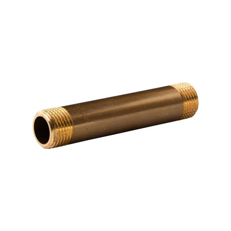 Messing Gewinde-Fitting Distanz Doppelnippel 1/2"-1/2" L= 100 mm, schwere Ausführung Must-Have
