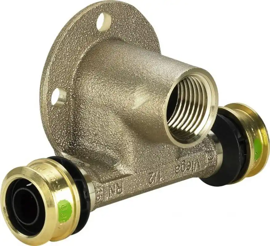 Nur Für Kurze Zeit Pressfitting Viega Raxofix 5324.3 20x1/2, Wandscheiben-T-Stück 20mm x 1/2" IG
