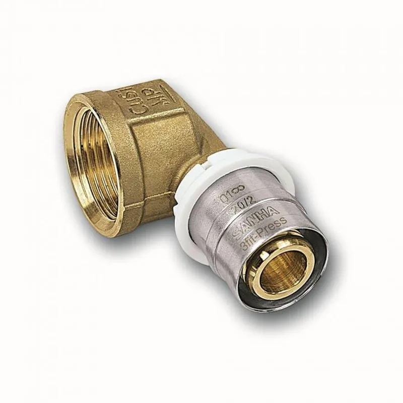 Meistverkauft Aluverbund Pressfitting SANHA bleifrei Übergangswinkel Innengewinde 26 x 3 - 3/4" Multikontur DVGW