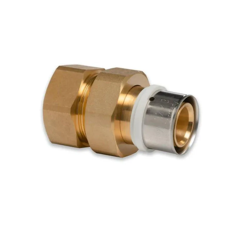 Online Kaufen Selfio-Press Aluverbund Pressfitting Übergangsverschraubung Innengewinde Schraubmuffe 32 x 3 - 1 1/4" TH + U Kontur DVGW
