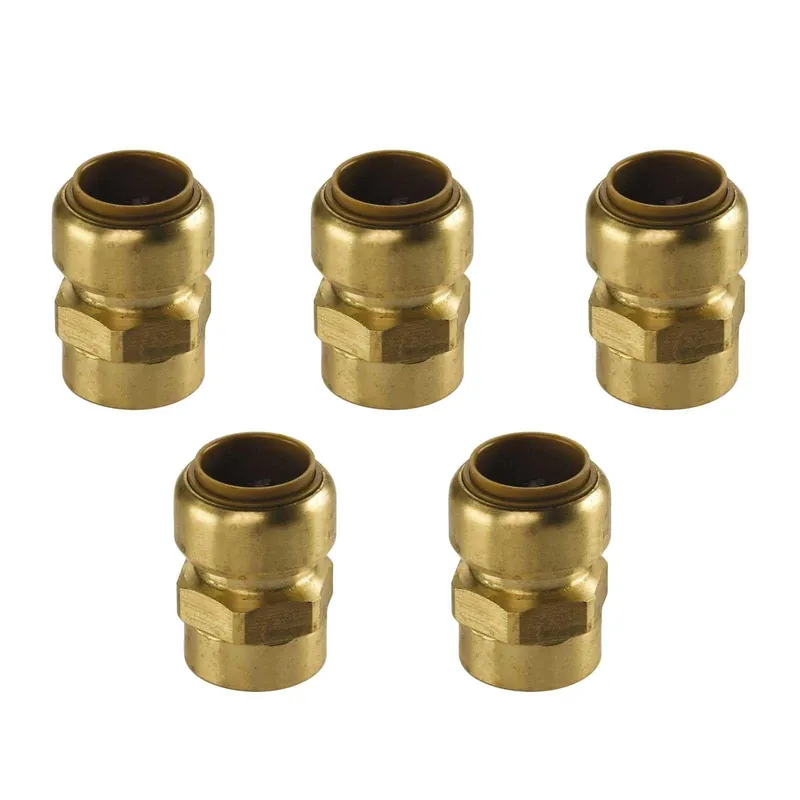 Direktkauf Kupfer Steckfitting Tectite Übergangsverschraubung Innengewinde 22 mm - 3/4" DVGW 5 Stück