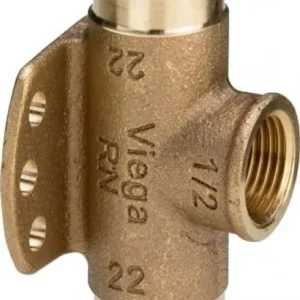 Direkt Vom Hersteller Pressfitting Viega Sanpress 2217.3 Wandscheiben-T-Stück 22mm x 1/2" x 22mm