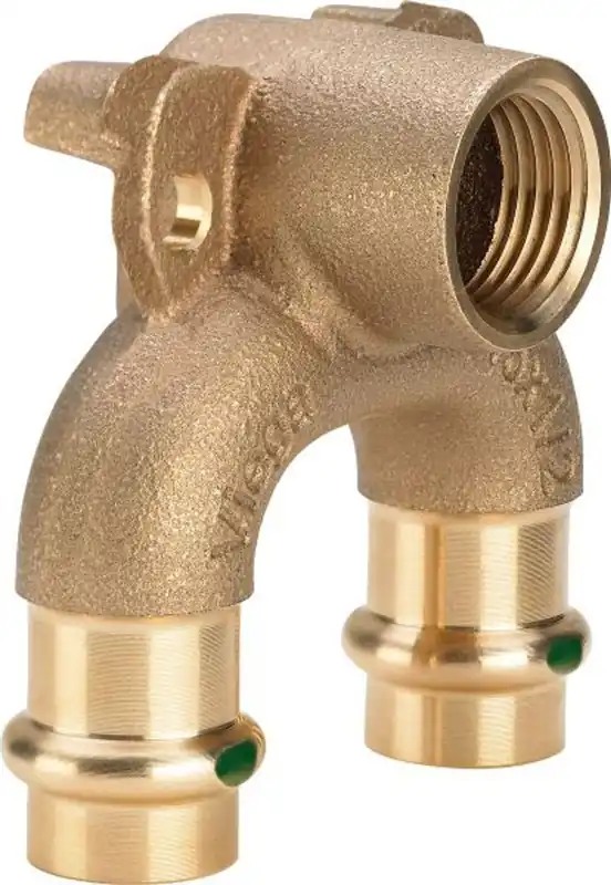 Heißes Angebot Pressfitting Viega Sanpress 2228.7 Doppelwandscheibe 18mm x 1/2" IG x 18mm