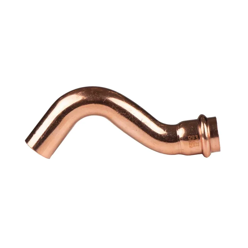 Wochenendangebot Kupfer Pressfitting Überbogen 22 mm Innen x Aussen V+M-Kontur DVGW