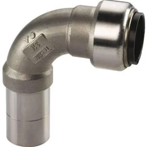 Edelstahl Steckfitting Tectite Bogen 90° 28 mm innen-außen lösbar DVGW Saisonangebot