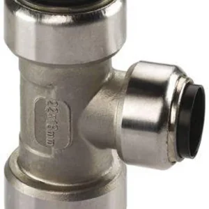 Solange Der Vorrat Reicht Edelstahl Steckfitting Tectite T-Stück Mittelabgang reduziert 28 x 22 x 28 mm DVGW