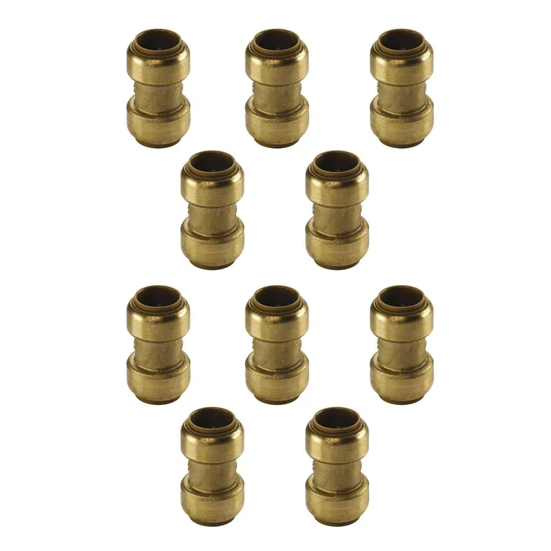 Saisonangebot Kupfer Steckfitting Tectite Kupplung 15 x 15 mm DVGW 10 Stück