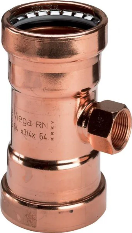 Mega-Angebot Kupfer Pressfitting T-Stück Innengewinde Viega Profipress 2417.2 XL 64,0x1x64,0 mm DVGW