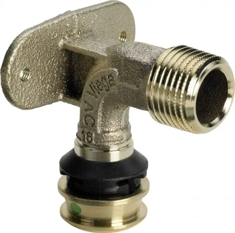 Neu Im Sortiment Pressfitting Viega Raxofix 5325.4 Wandscheibe 16mm x 1/2" AG