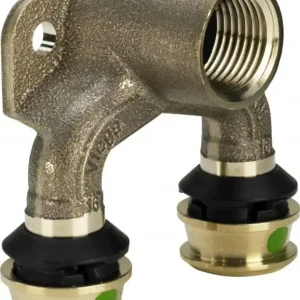 Heißes Angebot Pressfitting Viega Raxofix 5325.7 Doppelwandscheibe 16mm x 1/2" IG x 16mm