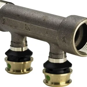 Begrenztes Angebot Pressfitting Viega Raxofix 5326.06 Verteiler 2-fach 16mm x 3/4"