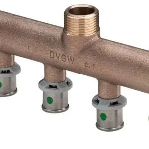 Pressfitting Viega Sanfix P 2126.05 Verteiler 4-fach 16mm x 3/4" Saisonangebot