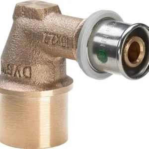 Günstig Pressfitting Viega Sanfix P 2114.1 Winkel 20mm x 1/2" IG