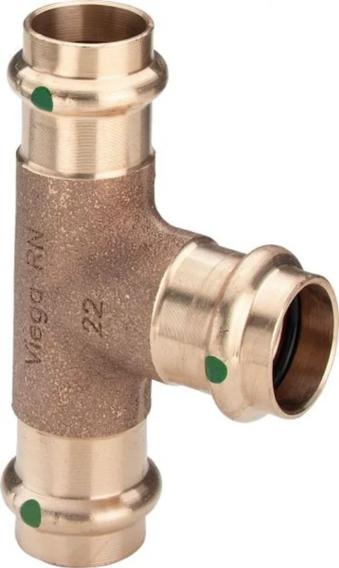 Pressfitting Viega Sanpress 2218 T-Stück 28 x 28 x 15mm Highlight
