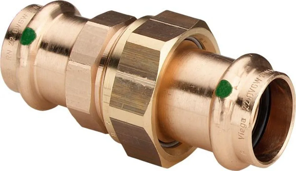 Neu Pressfitting Viega Sanpress 2260 Verschraubung 15mm
