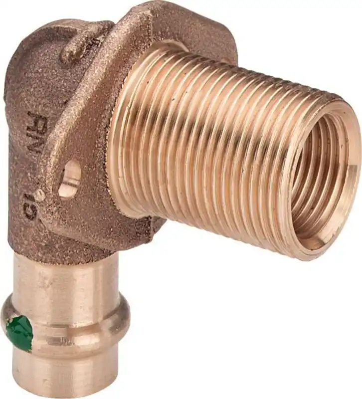 Pressfitting Viega Sanpress 2232.1 Wanddurchführung 15 x 1/2"IG x 3/4"AG x 65mm Heißes Angebot