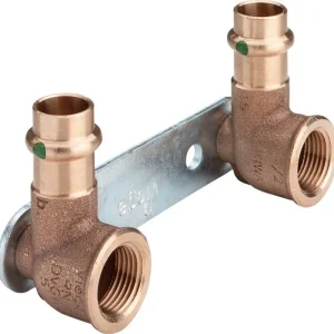 Saisonangebot Pressfitting Viega Sanpress 2222.05 Montageeinheit 15 x 1/2" x 100mm flach
