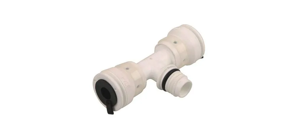 Aluverbund Steckfitting Henco Vision T-Stück Außengewinde Vorlauf Verteiler 26 x 3 - 26 x 3 Sofort Bestellen