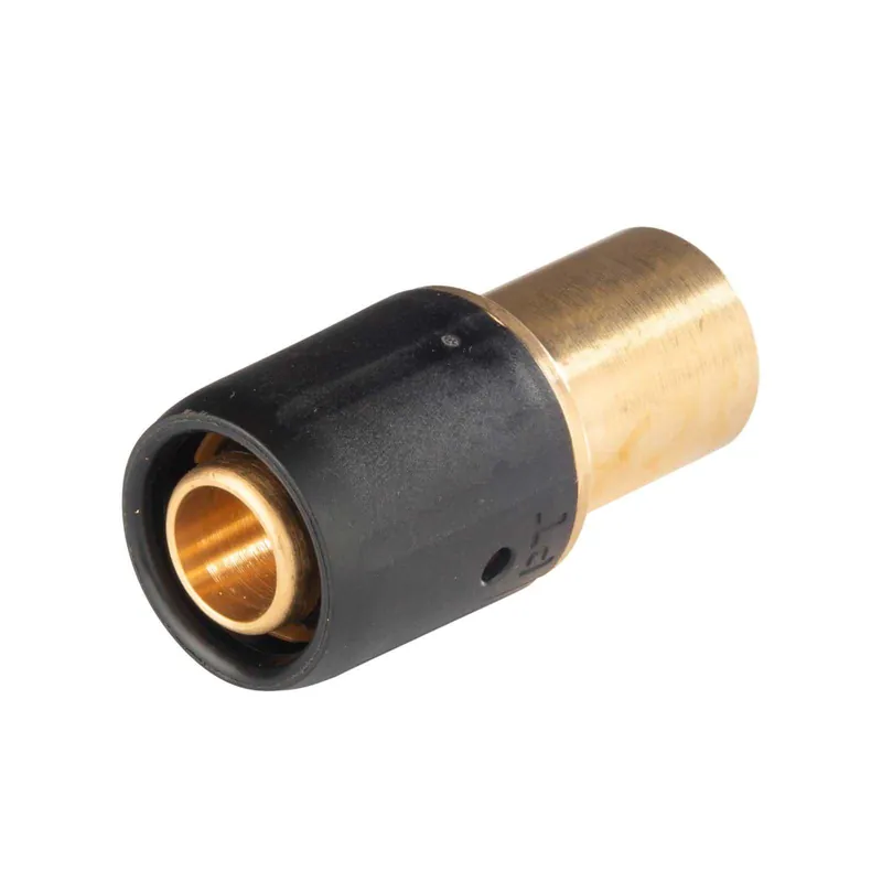Selfio-Steck Aluverbund Steckfitting Übergang auf Kupferrohr Pressanschluss 16 x 2 - 15 mm DVGW Bestseller