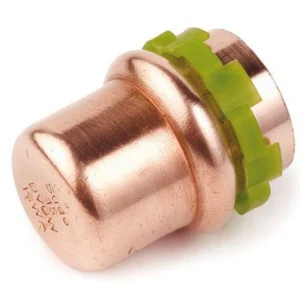 Begrenztes Angebot Kupfer Pressfitting Sudo-Press Stopfen 35 mm Kontur V DVGW