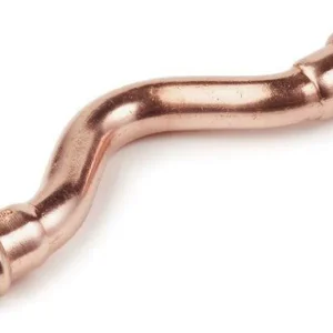 Neue Kollektion Kupfer Pressfitting Sudo-Press Übersprungbogen 22 mm innen/innen Kontur V DVGW