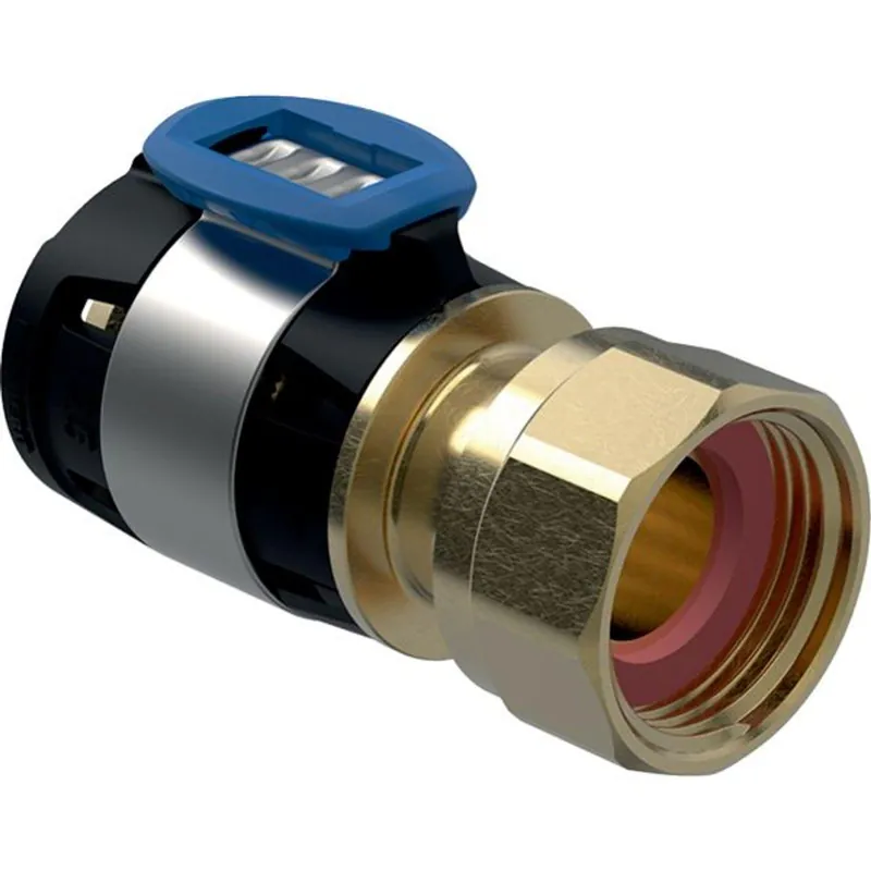 Neuheit Geberit FlowFit Übergang mit Überwurfmut bleifreie Siliziumbronze 40mm-1 1/2"
