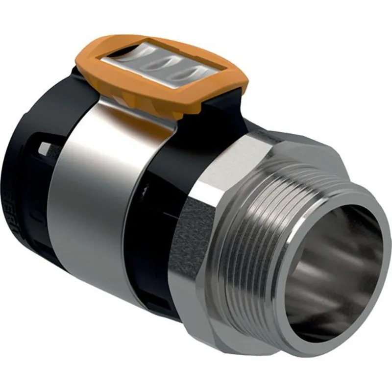 Geberit FlowFit Übergang mit Aussengewinde Edelstahlahl 63mm-2" Finale Aktion