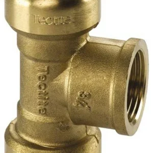 Echt Kupfer Steckfitting Tectite T-Stück Innengewinde 22 mm - 3/4" - 22 mm DVGW