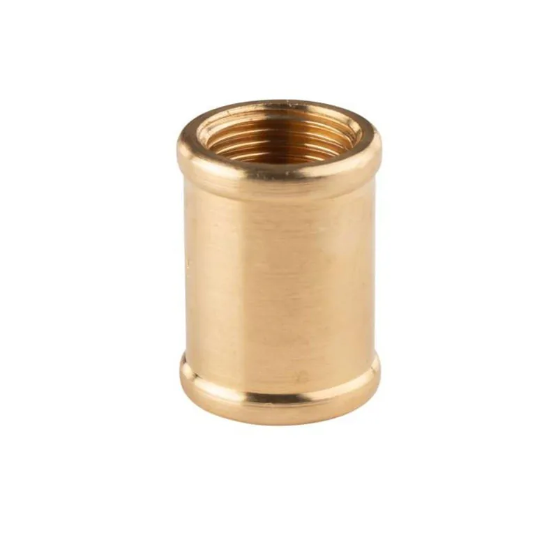 Kracherpreis Messing Gewinde-Fitting Muffe 3/8"IG - 3/8"IG (DN 10) - schwere Ausführung