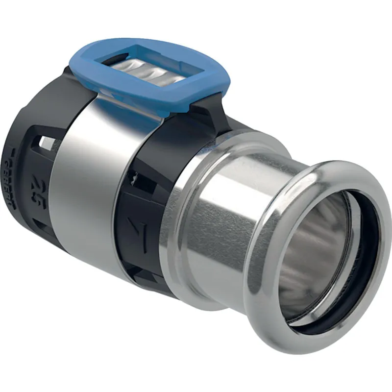 Direkt Vom Hersteller Geberit FlowFit Übergang auf Geberit Map mit Pressmuffe Edelstahl 20mm-15mm