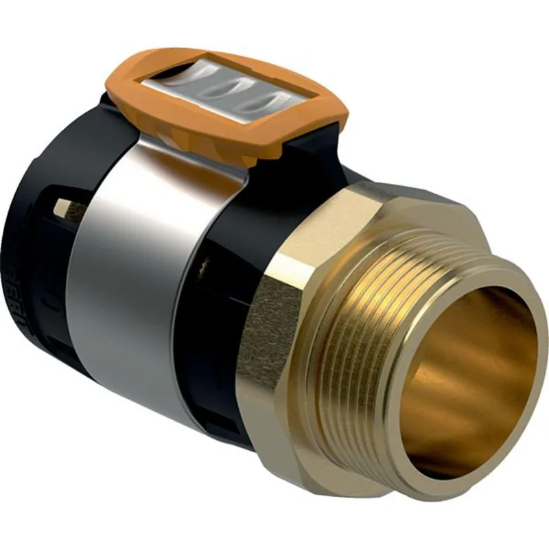 Preisknaller Geberit FlowFit Übergang mit Aussengewinde bleifreie Siliziumbronze 63mm-2"
