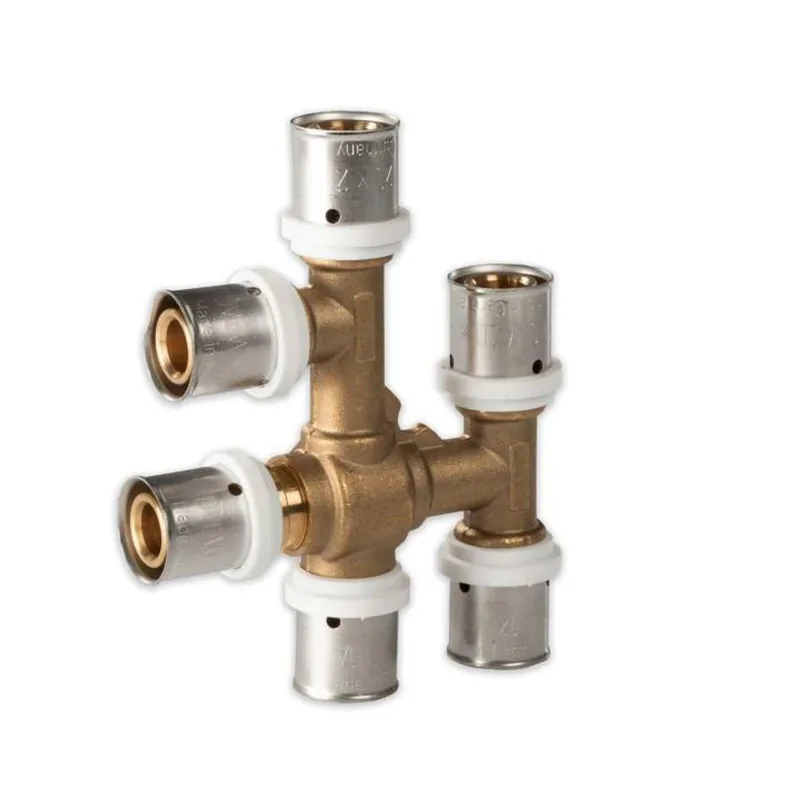 Selfio-Press Aluverbund Pressfitting T-Stück kreuzungsfrei 20 x 2 - 20 x 2 - 20 x 2 mm TH + U Kontur DVGW Saisonangebot