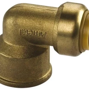 Kupfer Steckfitting Tectite Übergangswinkel Innengewinde 90° 18 mm 1/2" DVGW Garantierte Lieferung