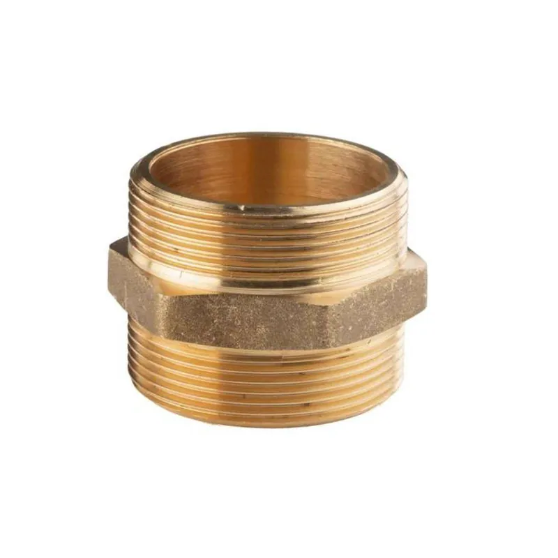 Direkt Vom Hersteller Messing Gewinde-Fitting Doppelnippel 2"AG - 2‘‘AG (DN 50) - schwere Ausführung