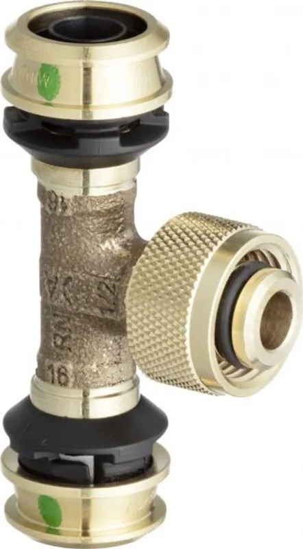 Must-Have Pressfitting Viega Raxofix 5318.8 Übergangs-T-Stück 16mm x 1/2" x 16mm