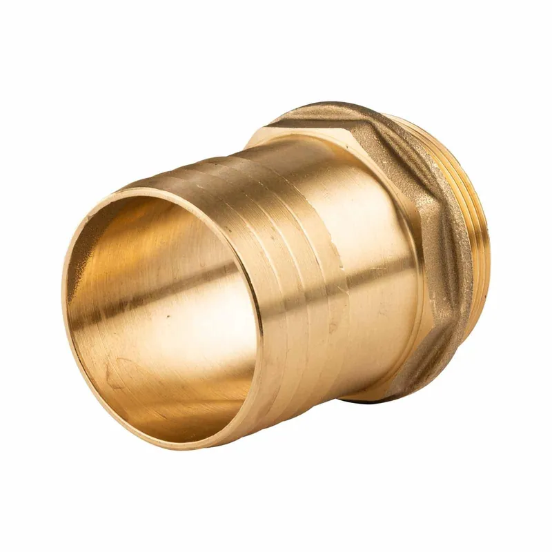 Messing Gewinde-Fitting Schlauchanschluss 2" AG (DN 50) Länge 60 mm - schwere Ausführung Online Kaufen