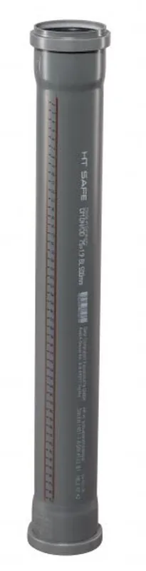 Knallerangebot HTsafeDM Rohr DN 75 x 1000 mm mit zwei Muffen