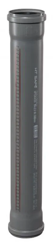 HTsafeDM Rohr DN 90 x 2000 mm mit zwei Muffen Ausverkauf