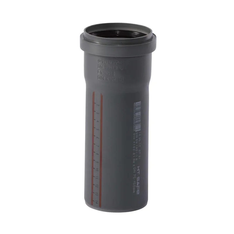 Solange Der Vorrat Reicht HTsafe Rohr mit Muffe DN 75 150 mm