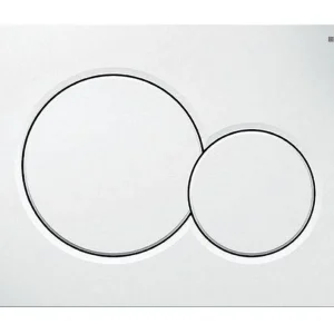 Sonderaktion GEBERIT Betätigungsplatte SIGMA01 für 2-Mengen-Spülung, weiss
