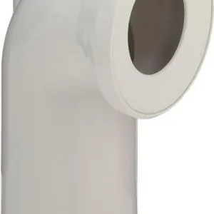 Viega Klosett-Anschlussbogen 90 Grad DN 100x230 m Anschl 40 mm weiß Neue Kollektion