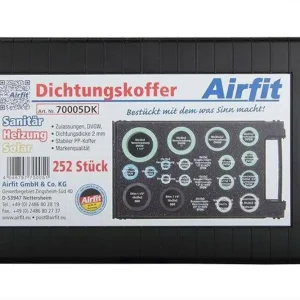 Airfit Universal Dichtungskoffer Sanitär, Heizung, Solar - 252 Teile Billig