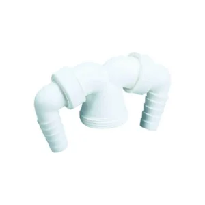 Dallmer Doppel-Anschluss 012 1 1/2 Zoll 090256 Neu Im Sortiment
