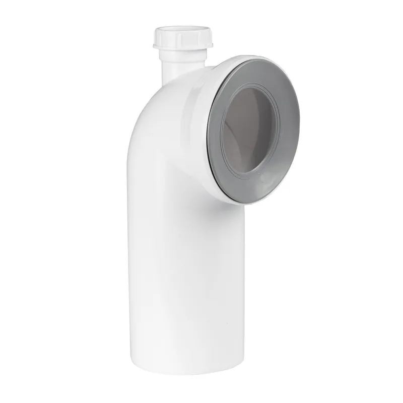 Aktuell Airfit WC-Anschlussbogen 90 Grad weiß mit Schlauchanschluss
