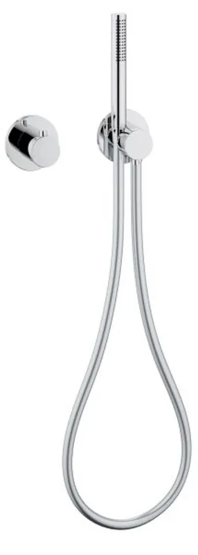 Keuco Brause-Set 12 IXMO Sets 59607 Wanne Rohrunterbr Thermost rund chrom Sonderangebot