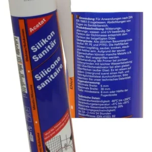 Kracherpreis Sanitär Silikon transparent 310 ml
