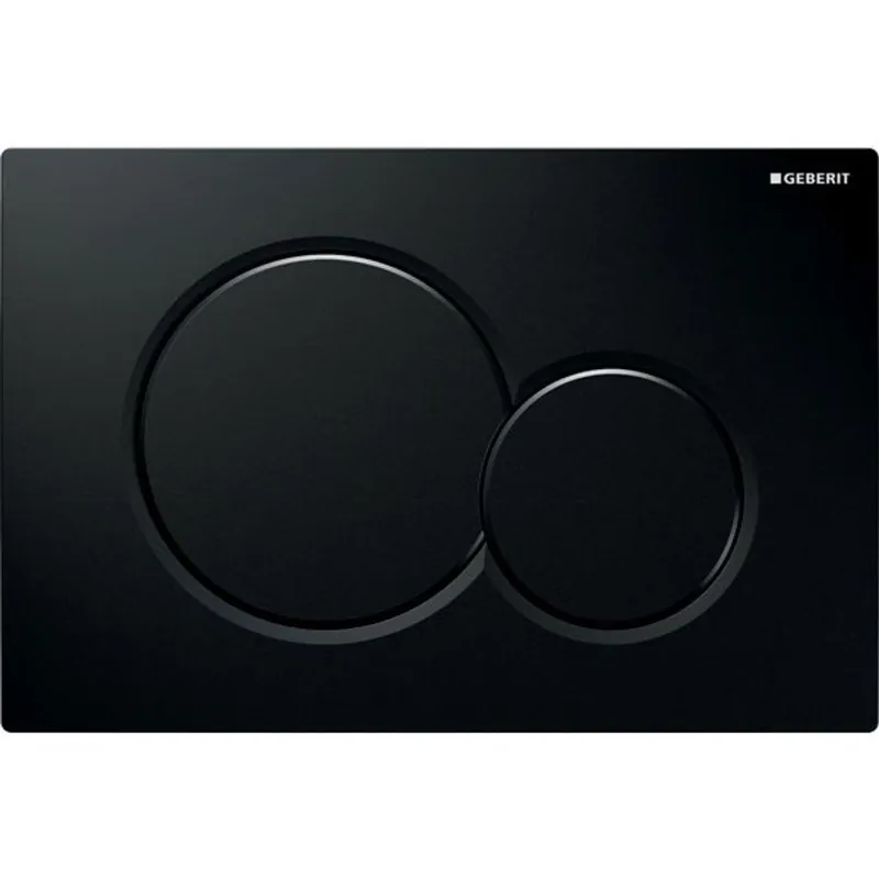 Geberit BetPl Sigma01 für 2-Mengen-Sp tiefschwarz RAL 9005 Top-Preis