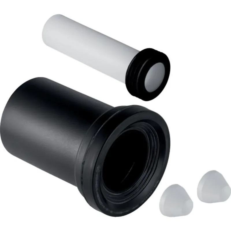 Versand Am Gleichen Tag Geberit Anschlussset für Wand-WC L 18 5 mit Deckkappen d90 d1=45