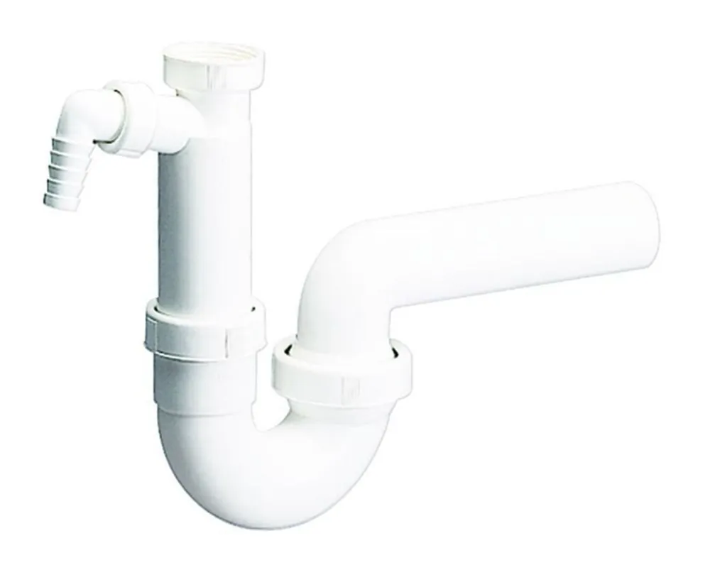 Highlight Geruchverschluss 100/1 1 1/2"xDN 50 SL 020222 mit Waschgeraete-Anschluss